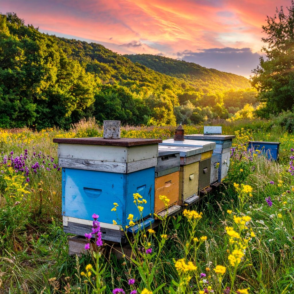 polyfloral hive hungary