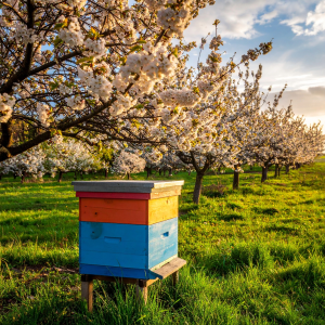 sour cherry tree honey hive3